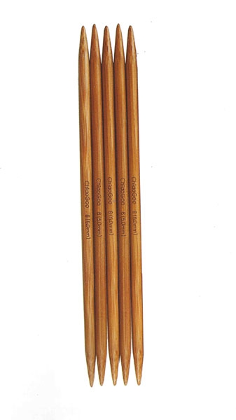 Bambus Nadelspiel 20cm - 5.5mm