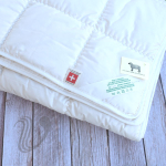 Schurwoll Duvet 160x210cm 0.8kg Inhalt - Sommer